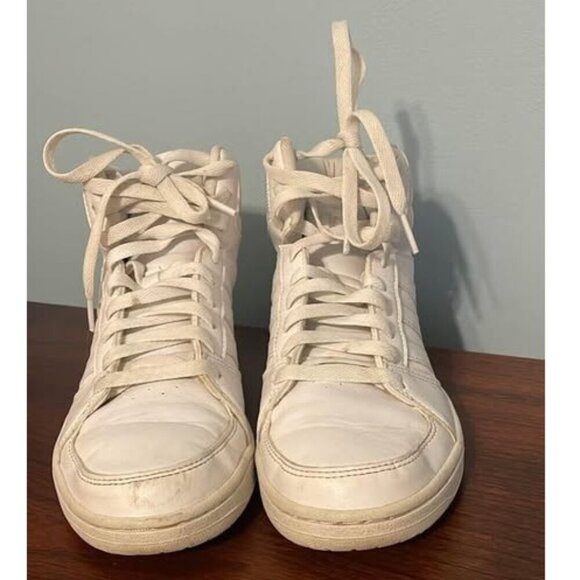 Adidas Hoops‎ Mid White Sneakers size 7 - Picture 2 of 6